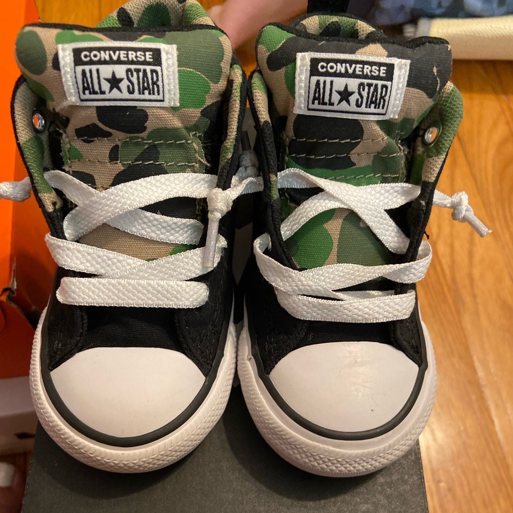 Army Converse Tennis Shoes